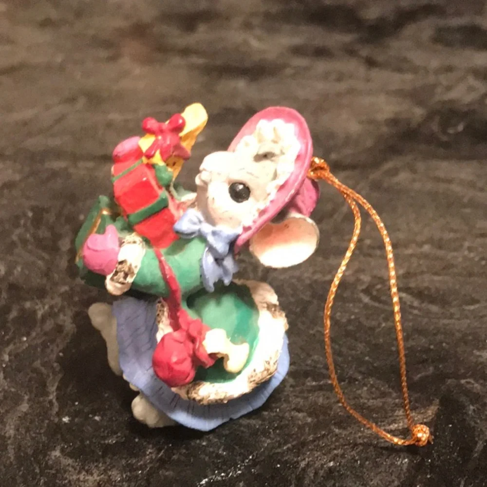 Set of two Christmas ornaments